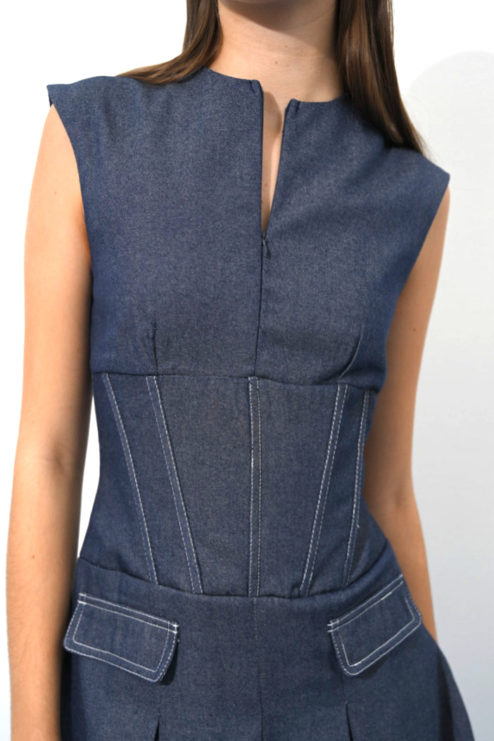 OFFICIAL CRUE - Garland Corset Dress